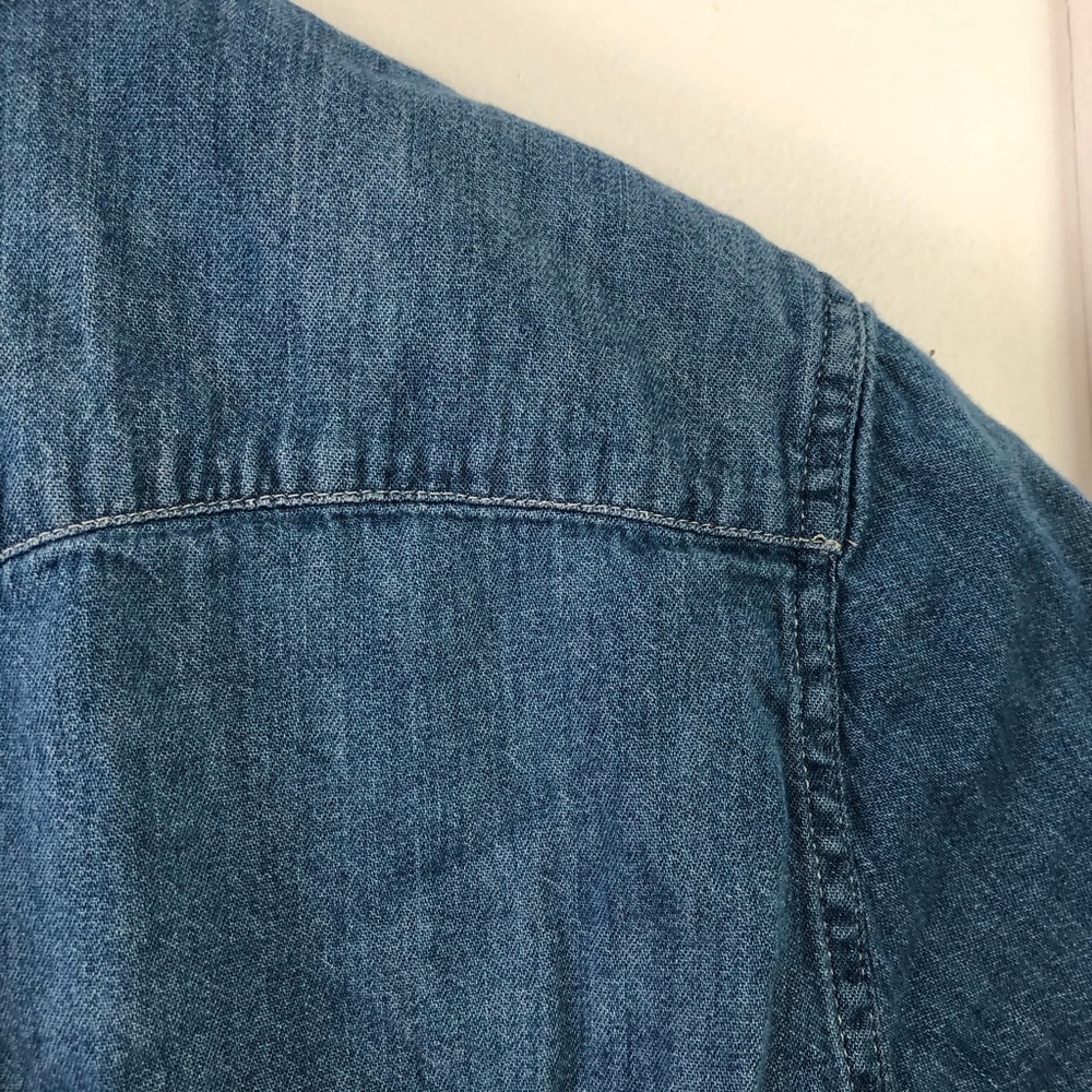 Levi's Western Pearl Snap short sleeve denim shirt - Picture 5 of 12